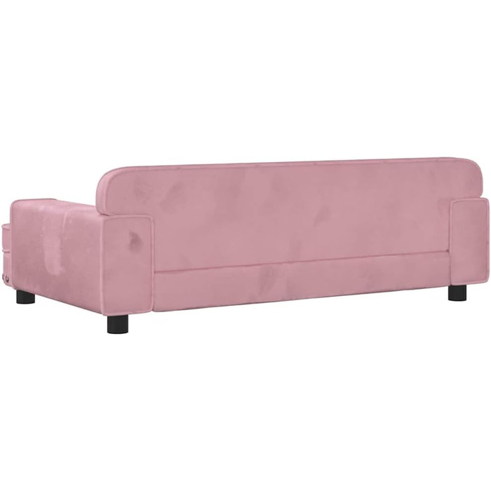 Собаче ліжко VidaXL, 90 x 53 x 30 см, Рожеве