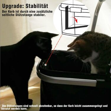 Складаний водонепроникний кошик на кермо велосипеда Pynhoklm, 20L, з аксесуарами. Підходить для покупок, пікніків та повсякденного використання