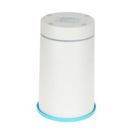 Автоматичний мийка лап для собак Minkissy з USB - ротаційний масажер для маленьких собак, блакитний та білий