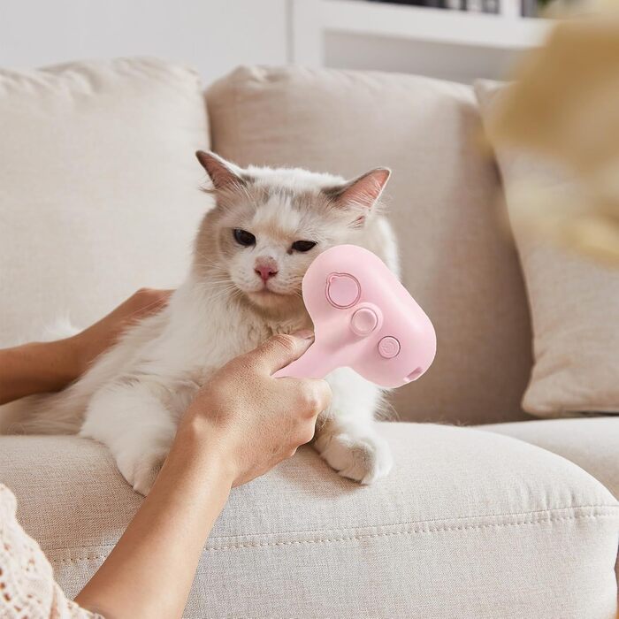 Бурштук для догляду за шерстю собак Furrybasics: ефективне розчісування та здорове вигляд | Практична парова щітка для професійного використання