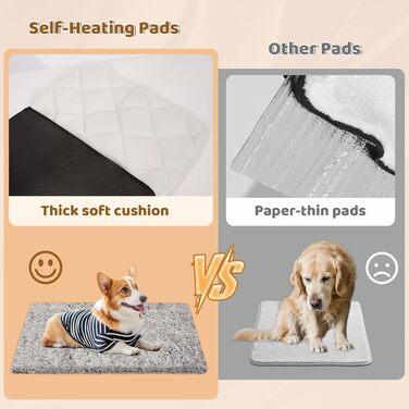 Самогріюча котяча/собача ковдра 115x72 см - XL, велика, флісова, без електроенергії, для дому та вулиці, знімна, миюча
