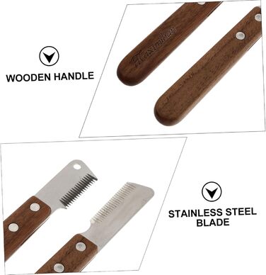 Щітки для грумінгу домашніх тварин DOITOOL (2 шт.) - ефективне видалення ворсу для собак та котів з довгим та середнім хутром. Ергономічні ручки.