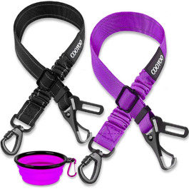 Пояс для безпеки собаки COOYOO – регульований, міцний, з відбиваючими елементами. Підходить для собак, котів та інших домашніх тварин.