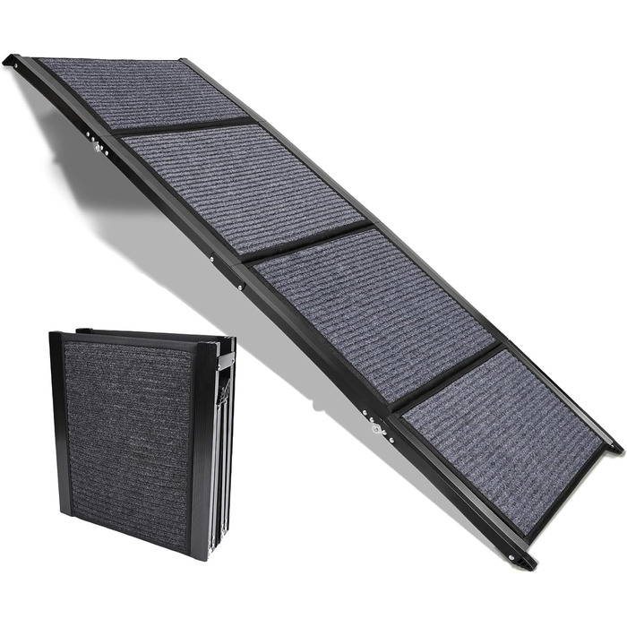 Рампа для собак у машину, 160 см, антиковзка поверхня, для SUV, середніх та великих собак