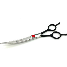 Професійна фен для грумінгу тварин, чорний, для правші та лівші, 19,1 см