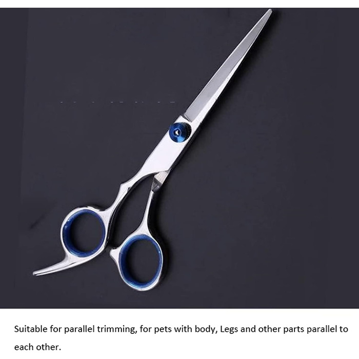 Набір професійних ножиць для грумінгу собак та котів, вигнуті ножиці для фінальної обробки