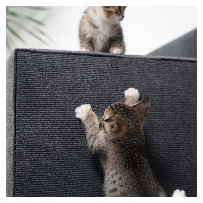 Кігдряпка-килимок SIEMIEC сіра, 200x40 см, для котів