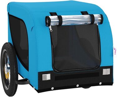 Фарм-причіп для велосипеда Gecheer, чорний, з оксфордської тканини, вантажопідйомність, для собак