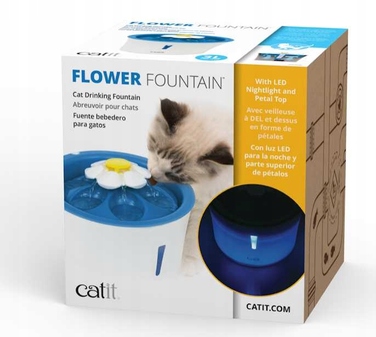 Фонтан-поїлка для котів Catit, пластик, 3000 мл