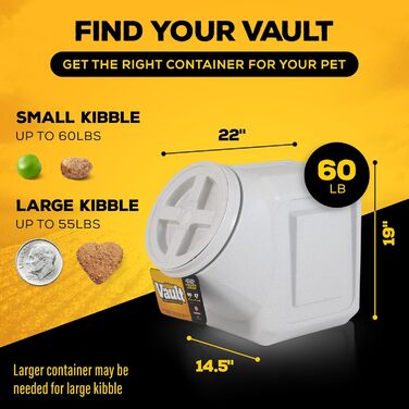 Контейнер для корму Vittles Vault Outback, герметичний, 18 кг