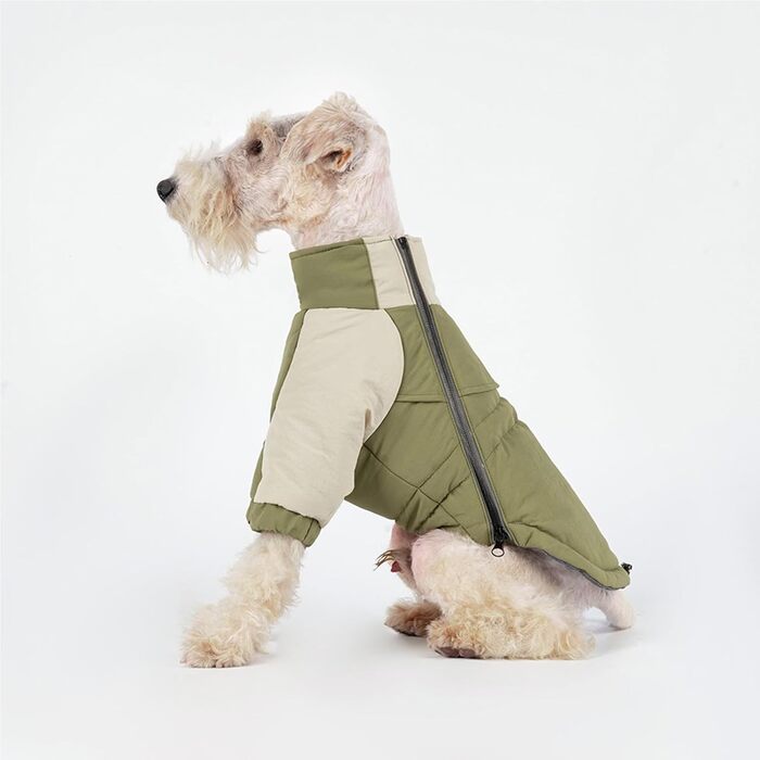 Зимовий теплий водонепроникний одяг для собак, розмір M, для прогулянок на вулиці, відбиваючий елемент