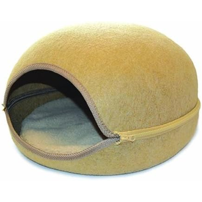 Лежак для котів Happypet Oslo Pod, пісочний, преміум