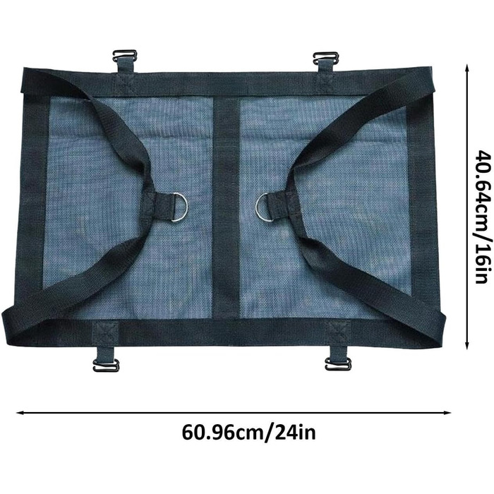 Гамак для грумінгу собак – гамак для догляду за шерстю, гамак для грумінгу домашніх тварин, шлейка для собак для стрижки нігтів, міцна підвіска для ніг з 2 D-подібними петлями для ніг