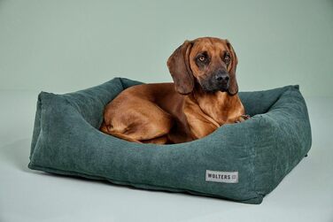 Крісло-лежанка для собак Wolters Classic, розмір S, 60 x 45 см, темно-зелений