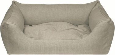 Лягу для собак Eco Dog Grey - знімний чохол та наповнення, які можна прати, для суглобів, м'який, міцний, преміум-якість, Made in Germany, розмір XL, сірий XL