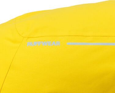 Ruffwear Vert зимова водонепроникна куртка для собак XS, ізоляційна жовта дощовик для собак, легка всепогодна жилетка для собак, мінерально-жовтий
