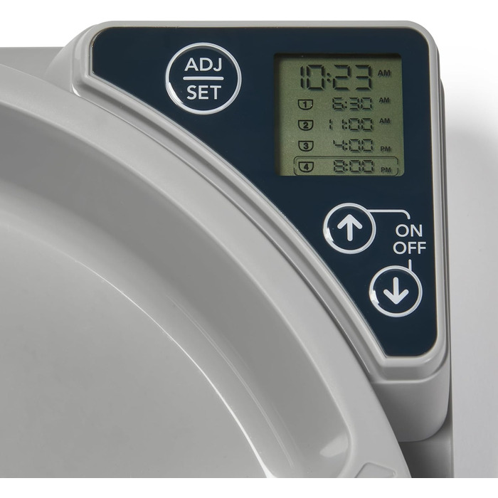 Автоматичний годівниця для котів та маленьких собак Cat Mate C500 з таймером, 5 мисок, сіра