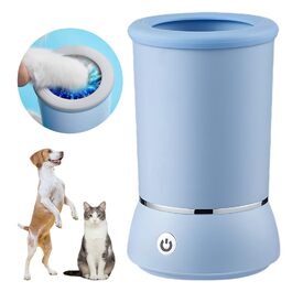 Автоматичний очисник лап для собак, електричний, USB, силіконова щітка, 360°