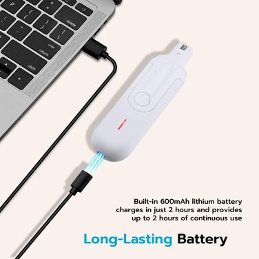 Електричний точило для собачих кігтів Mcbazel – бездротовий тример для собак великих, середніх та малих порід