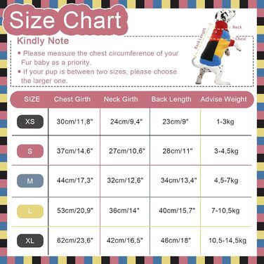 Вовняний пуловер для собак Hjumarayan, вінтажний стиль, отвір для повідка, блоковий колір, пуловер з коміром-стійкою для маленьких собак, теплий, червоний S