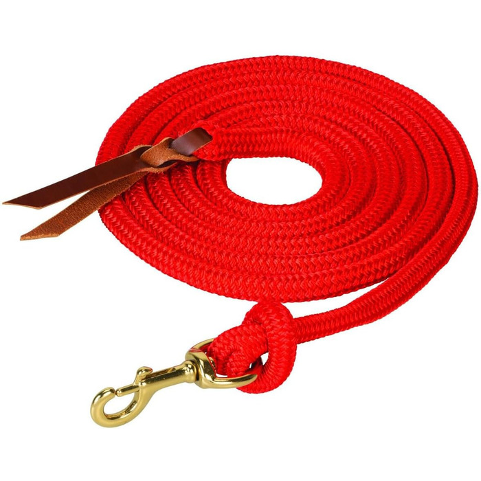 Масляний нагрудник Weaver Leather Rough Out для дорослих, поліестер, ковбойський повідок із карабіном, 1,6 см x 3 м