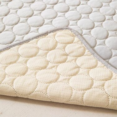 Охолоджуюче ліжко для собак, ліжко-софа для собак, 90х90 см, кавовий колір