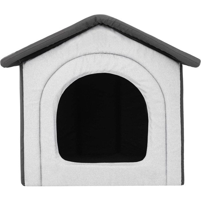 Будка для тварин, вольєр для собак, вольєр, будка для собак, зона відпочинку, вольєр для тварин, притулок для тварин, вольєр для собак R4: 55 x 60 см, матеріал: еко-сизаль + графіт Оксфорд R4 - 55 x 60 см