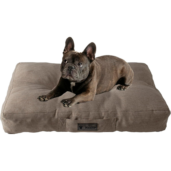 Ортопедична подушка для собак та котів, з memory foam, невелика, водовідштовхувальна, для суглобів, не деформується, бежева