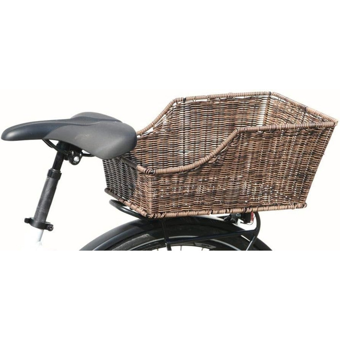 Фahrradkorb LTJ 030017: Кошик на багажник для велосипеда, пластик, ротанг