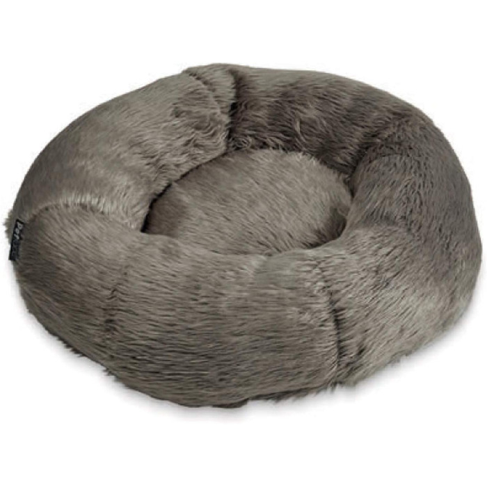 Ліжко для собак Petface з штучного хутра у формі пончика, Donut-ліжко