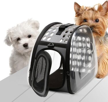 Сумка-переноска PETCUTE для котів і собак, транспортна, дихаюча, для подорожей