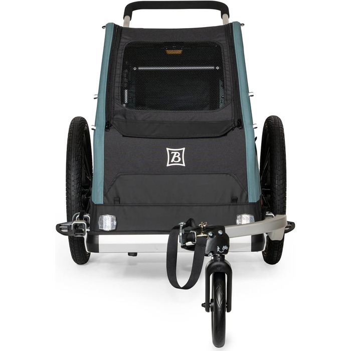 Причіп для тварин Burley Bark Ranger, чорний/синій, універсальний розмір