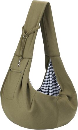 Сумка-переноска для собак та котів, зелена: зручна та безпечна переноска для маленьких тварин, ідеальна для подорожей