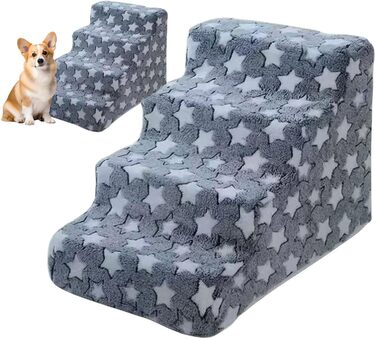 Рампа для собак та котів Cat Escabeau – портативна, складна, неслизька, синього кольору