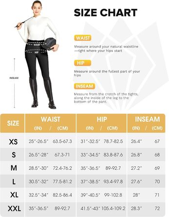 Легінси для їзди верхи FitsT4 з силіконовим покриттям, кишенею для телефону та петлями для ременя - чорний, розмір S