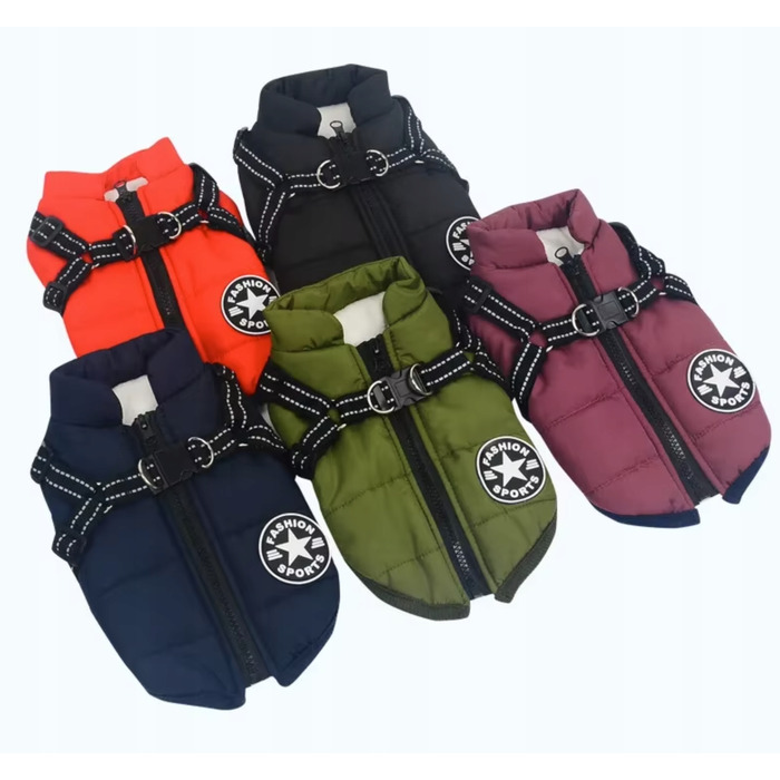 Куртка для собак Doggy Fashion, червона, XL
