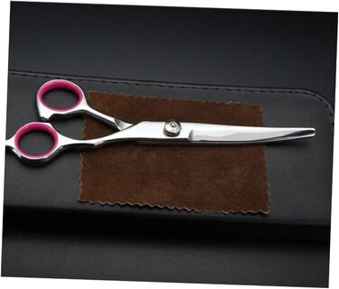 Набір для грумінгу домашніх тварин: ножиці для собак та котів (вигнуті, прямі, зубчасті) та гребінець для догляду за шерстю