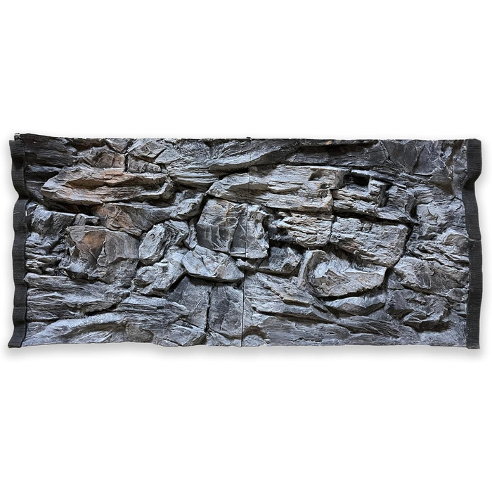 ZooPaul 3D акваріумна фонова стінка сіра 120x60 см