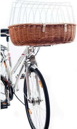 Корзина для велосипеда Aumüller з тваринами, кріплення до рульової колонки (переднє)