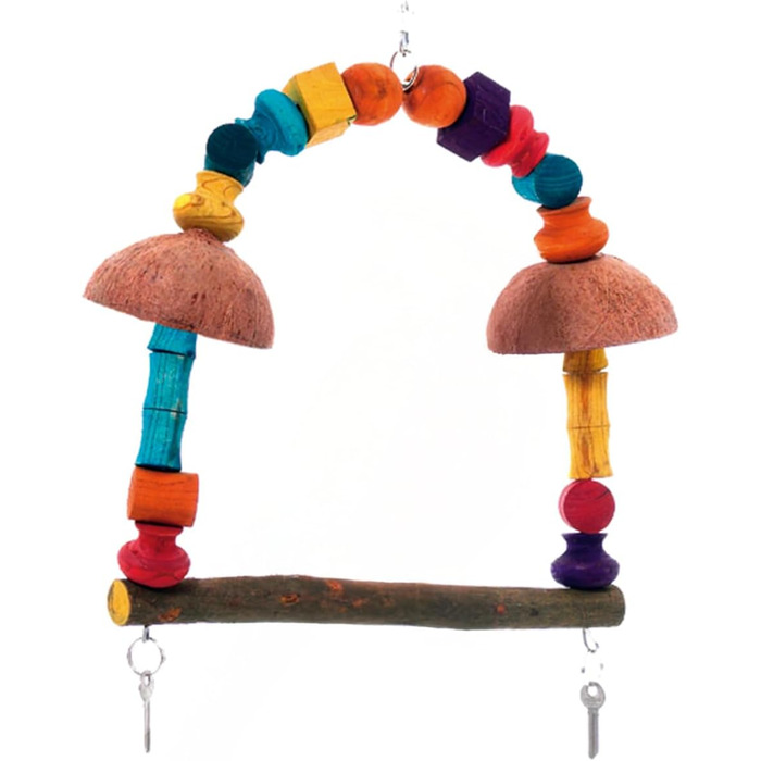 Іграшка для папуг Karlie Natur, розмір L, 36x41x39 см, асортимент кольорів