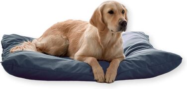 Водонепроникне собаче ліжко 4L Textil ZOE для собак середніх порід (60x50 см, графіт)