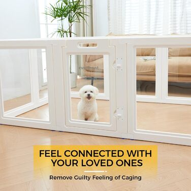 Клітка для цуценят Klarer Acrylplastik, ігровий майданчик для собак, котів, кроликів, 77 см, 10 шт.