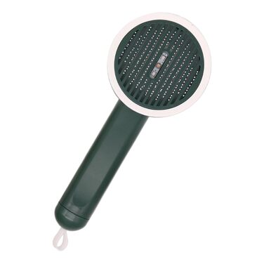 Гладка щітка для вичісування шерсті цуценят та котів з функцією розплутування, для довгошерстих тварин, підходить для вичісування овочевої каші