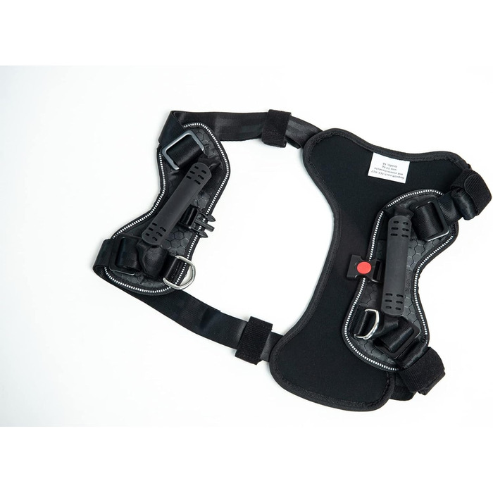 Плед-пояс для собак DogMaster 2.0, чорний, розмір M