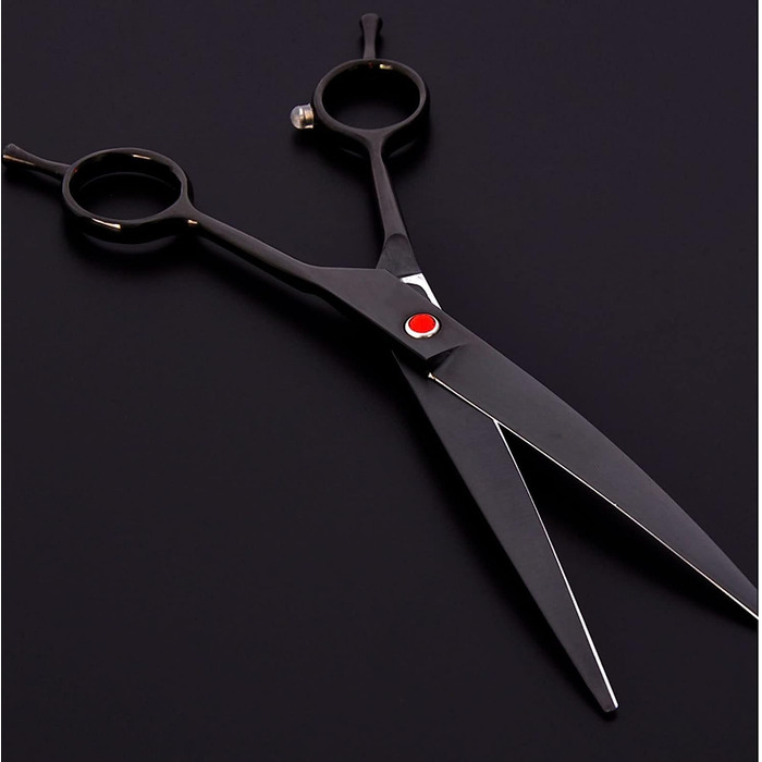 Набір ножиць для грумінгу собак: нержавіюча сталь, прямі та вигнуті леза