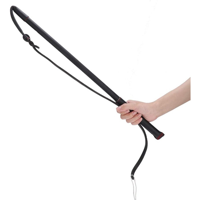 Навчальна плеть для собак, велика штучна шкіряна, для дресирування