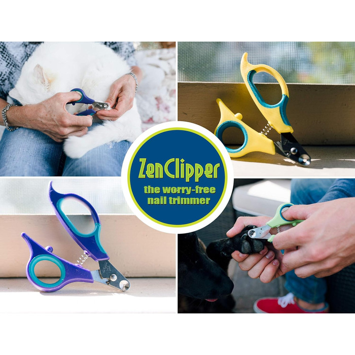 Zen Clipper – революційний тример для кігтів тварин з обмежувачем, безпечне підстригання кінчика кігтя для собак і котів