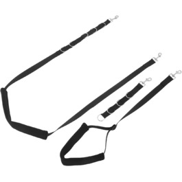 Регульований поводок та пояс для грумінгу собак Alasum для маленьких та середніх порід, безпечні ремені для миття та стрижки, ергономічна собача петля для контрольованого грумінгу