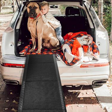 Східці для собак у машину, розкладні, 180x50 см, для великих собак, до 115 кг, SUV та LKW