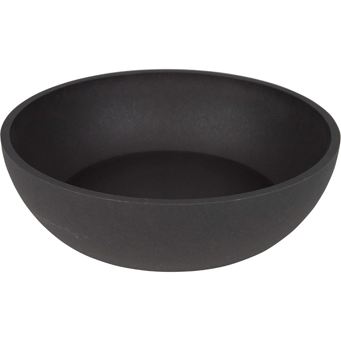 Миска для собак District 70 Bamboo - Темно-сіра, маленька (14 x 14 x 5,2 см, 570 мл)